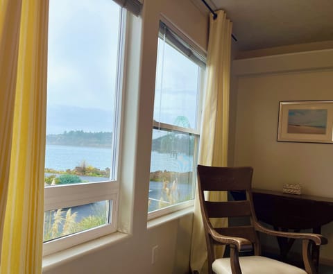 View from middle floor bedroom.