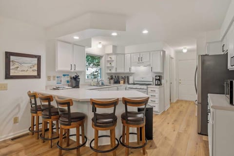 Cook a delicious meal in the chef's kitchen