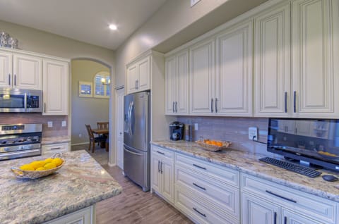 Just think how appealing your favorite foods will look on designer kitchen counter tops.