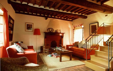 Living room with original features plus satellite tv, dvd, books, games & views