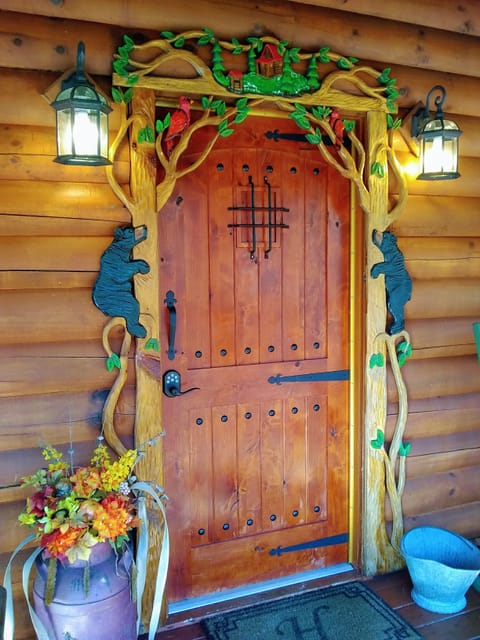 The Shady Rest front door