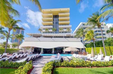 Ocean Front Building and pool
