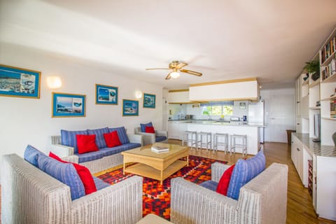 The lounge looking towards kitchen