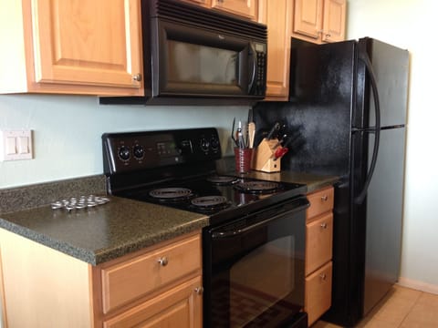 Microwave over the stovetop