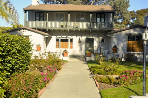 The historic Gage house is the focal point of the Monterey Gage Condominiums.