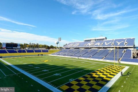 Across from the Navy and Marine Corps Stadium!
