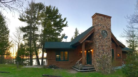 The approach to our cabin