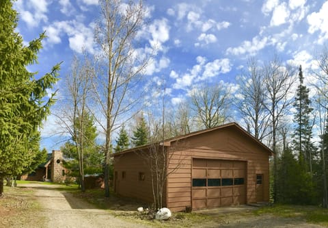 Our over-sized garage is very handy for storing cars & trailers.