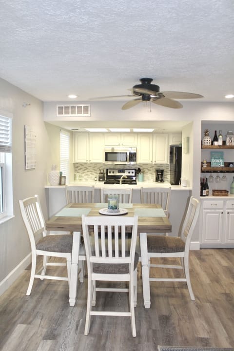 Open kitchen design means never missing the fun