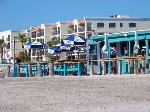 Beach restaurants close by also