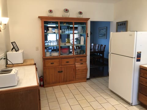 Kitchen looking toward dining room