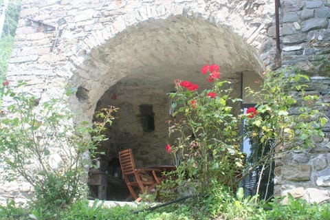 Stone arch in main house