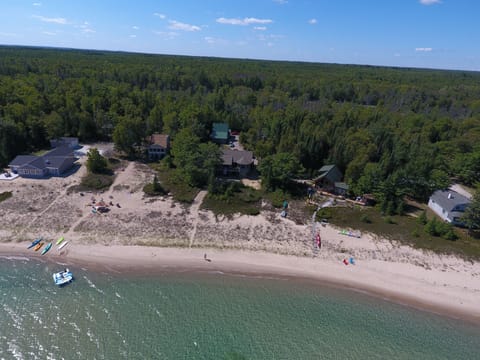 Beach House view from Lake Huron - Sept 2016