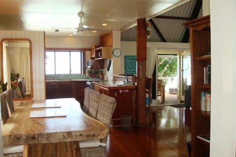 Kitchen and dinning area