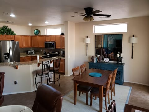 Kitchen and Dining area