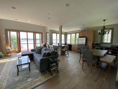 First floor open floor plan