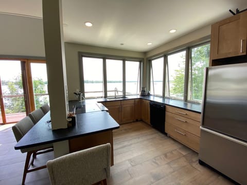 First floor open floor plan