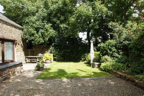 Small private garden