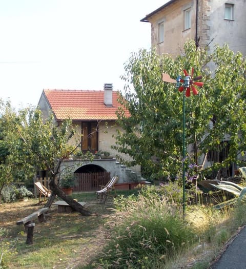 ...a small house on two floors