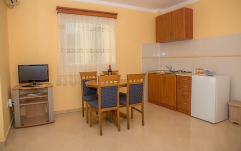 The kitchen in second apartment at secon floor