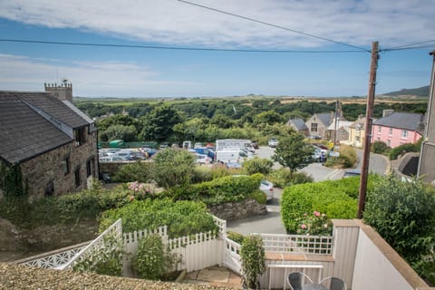 View from the lounge window, looking out to ST Davids Cathedral.