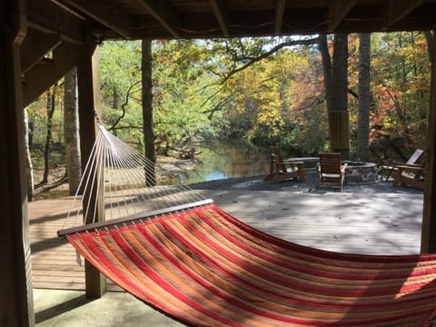 Updated view from under the house