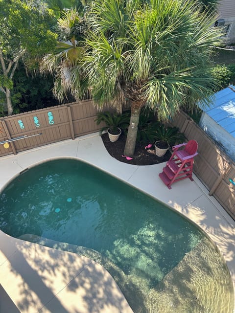 Large Private Saltwater Pool