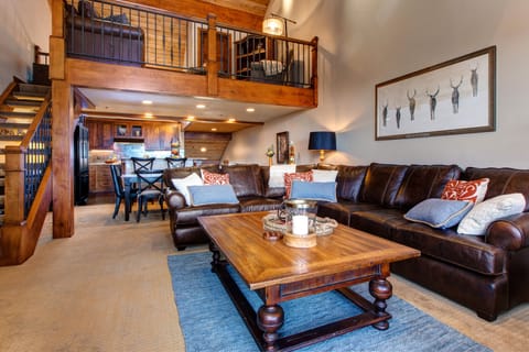 Open Floor Plan expands from the Kitchen to the Living Room