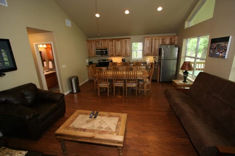 Greatroom and kitchen view