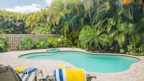 beautiful, private heated pool