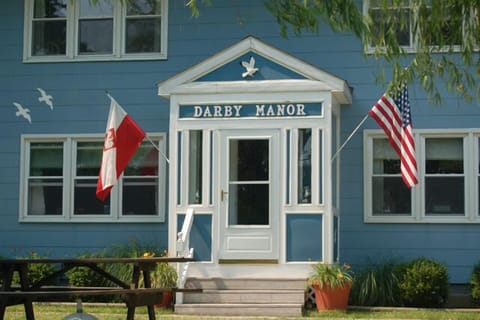 Darby Manor -
Front view of building