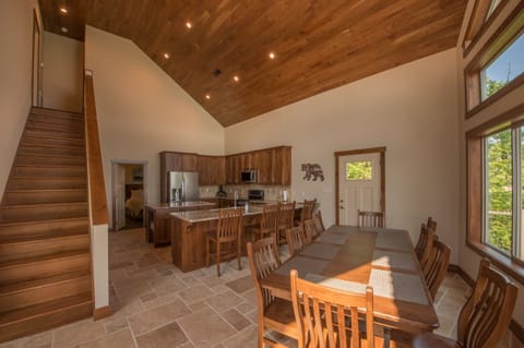 Kitchen and dining area!
