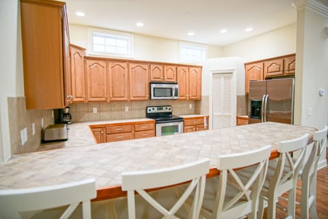 Kitchen On Main Level - Island Adds 6 Seats on Counter