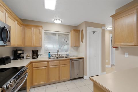 Ample kitchen space ideal for cooking up memorable meals.