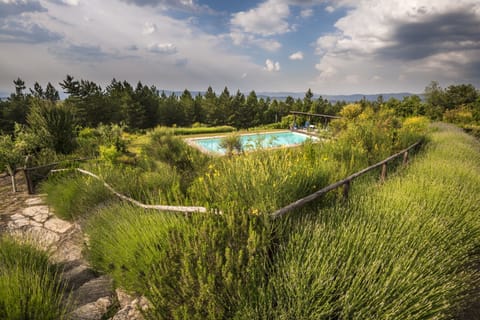The Pool in her Garden (Spring)