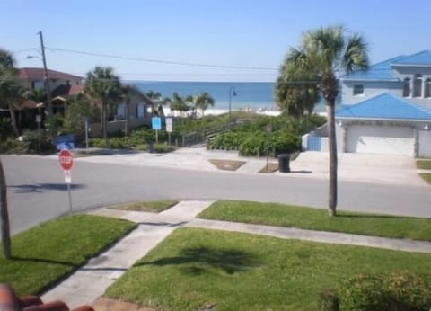 The Gulf is just across the street.