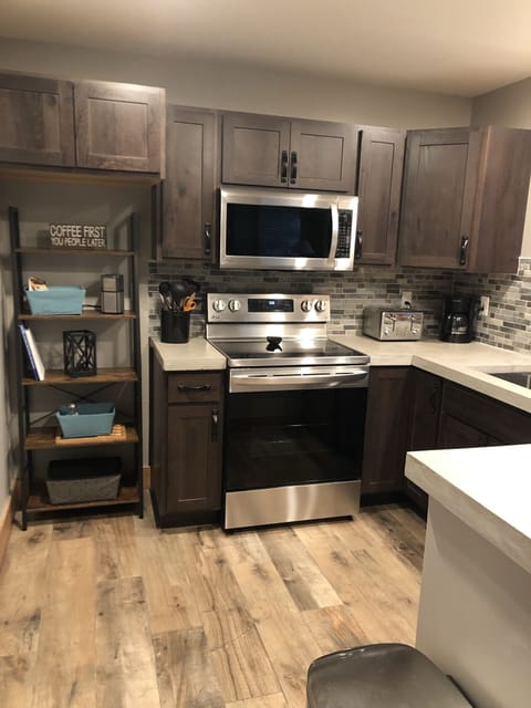 All new stainless appliances!