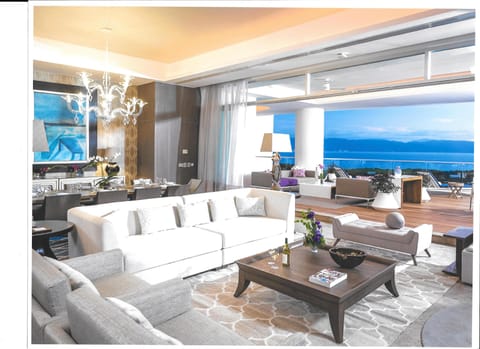 View From Living/Dining Room Towards  Deck