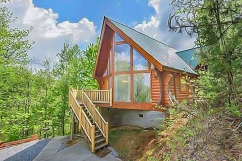 Charming rustic cabin on a corner lot