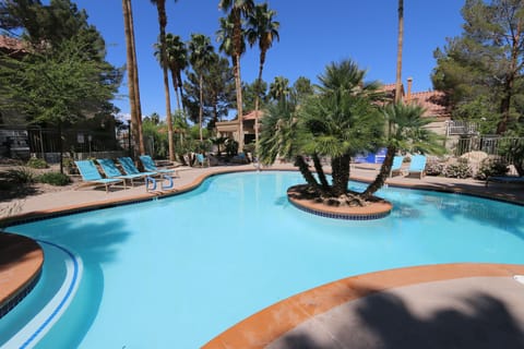 Resort style  heated  main pool 