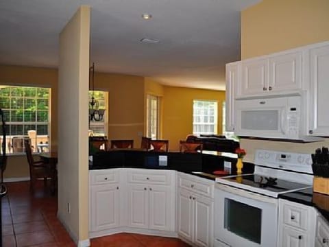 Kitchen looking toward dining room