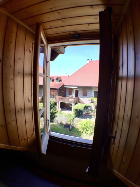 View from the kids' room, on the garden side