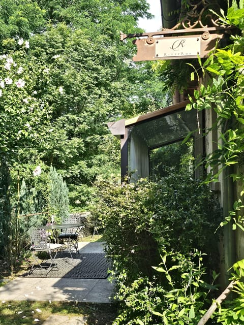 Private Garden alongside Creek