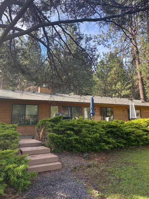 The river side of the house!