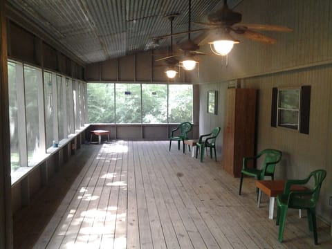 Enjoy this terrific screened porch!!