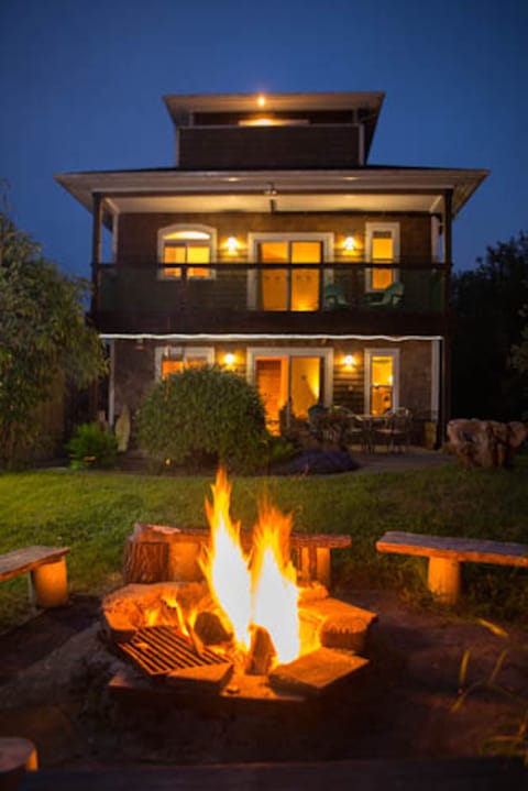 Backyard, Firepit Area