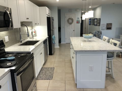 Lots of prep space in the Kitchen