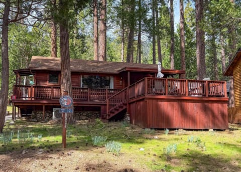 Front of the cabin