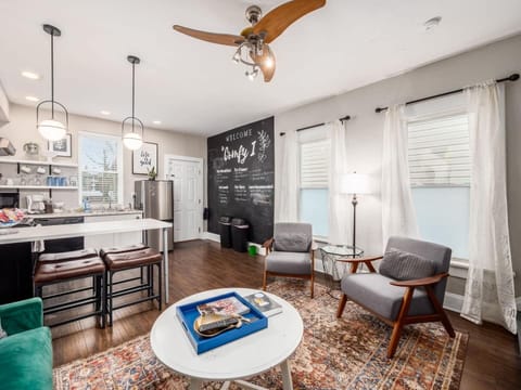 Make yourself at home at our 1910 townhome!