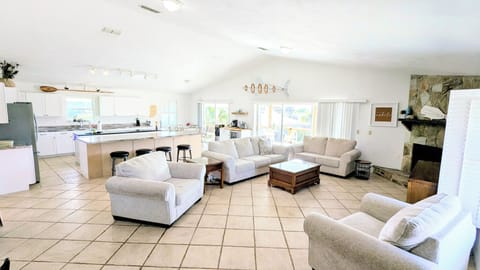 Main Living Room and Kitchen - Upper level